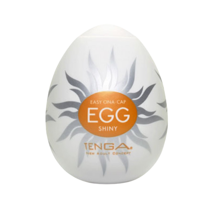 Tenga Regular Series Egg Masturbator - Shiny
