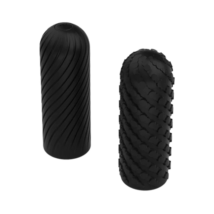 Arcwave Ghost - Pocket Manual Stroker CleanTech Silicone Male Masturbator - Black