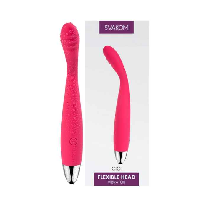 Svakom Cici G Spot Vibrator - Plum Red