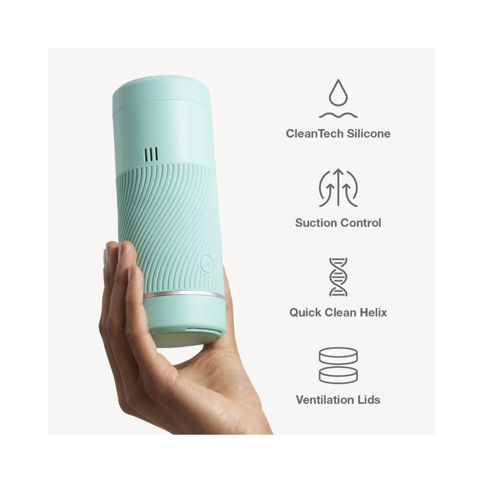 Arcwave - Pow Manual Stroker CleanTech SIlicone Male Masturbator - Mint