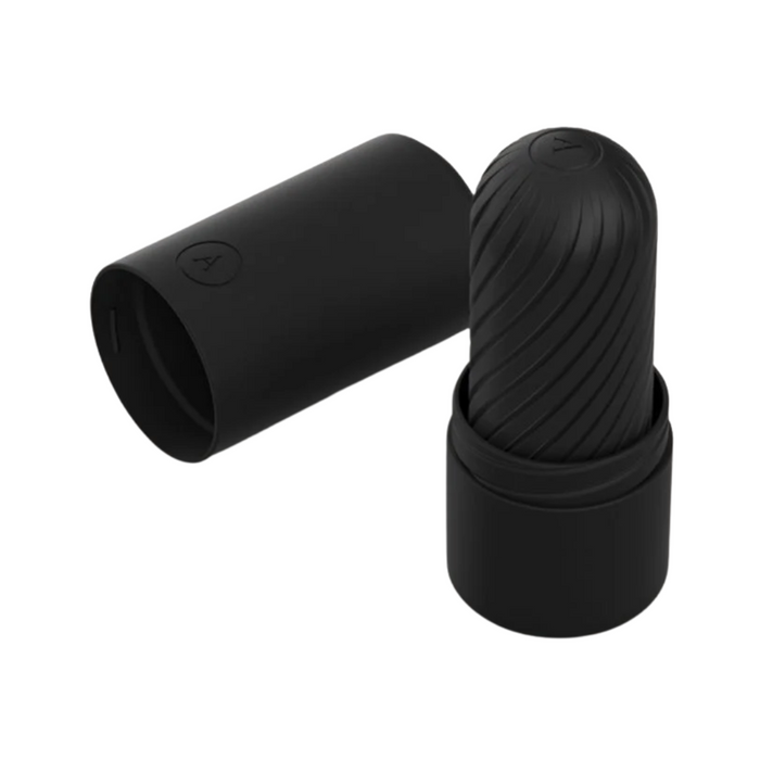 Arcwave Ghost - Pocket Manual Stroker CleanTech Silicone Male Masturbator - Black