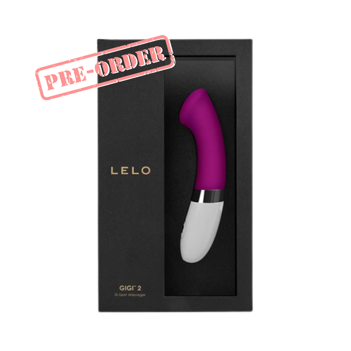 Lelo Gigi 2 Rechargeable G Spot Vibrator - Deep Rose