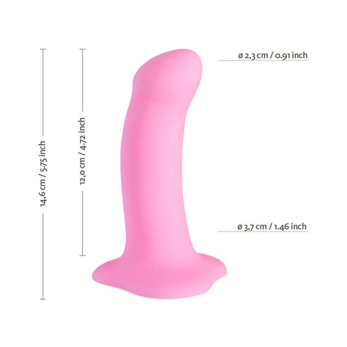 Fun Factory Amor Silicone Dildo - Pink