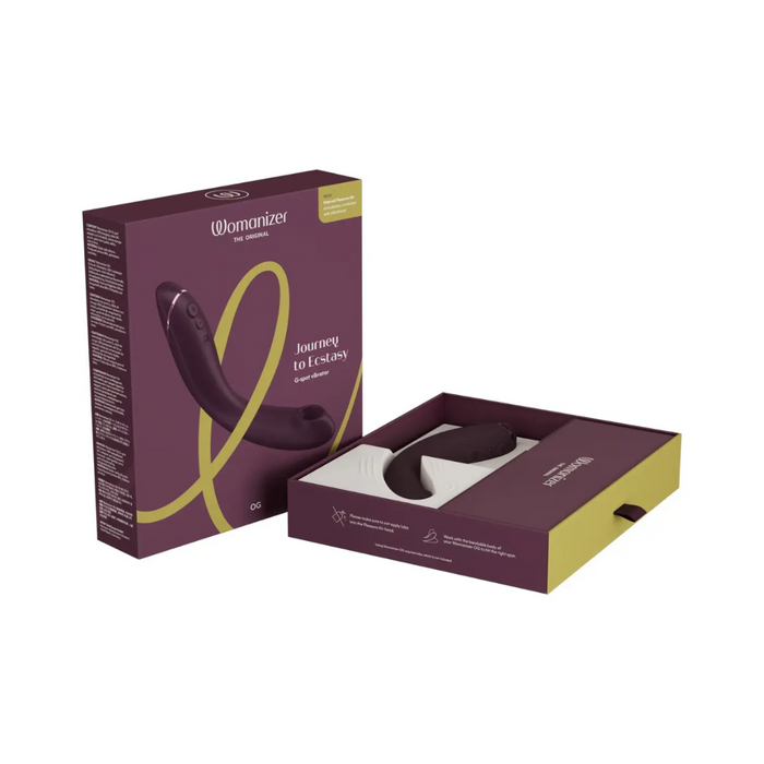 Womanizer OG Pleasure Air G-Spot Stimulator - Aubergine