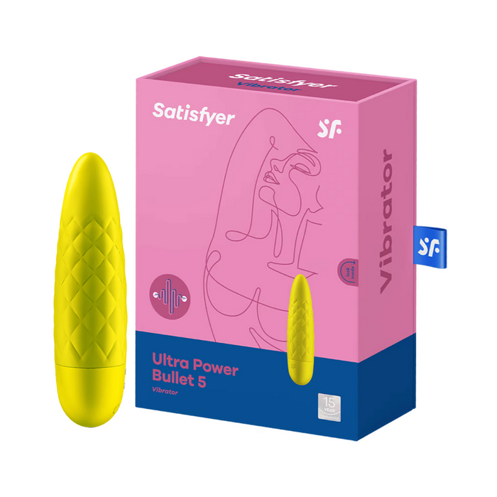 Satisfyer Ultra Power Bullet 5 Vibrator - Yellow