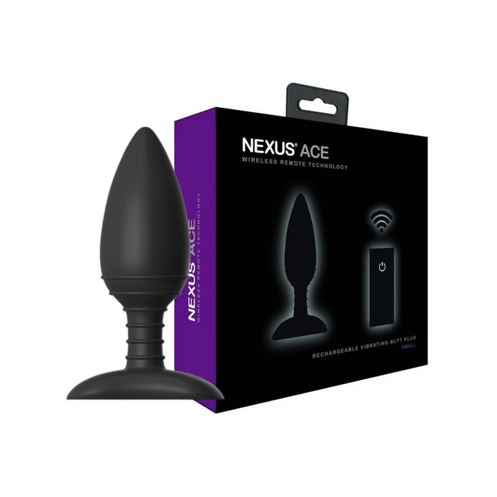 Nexus Ace Rechargeable Vibrating Butt Plug - Small