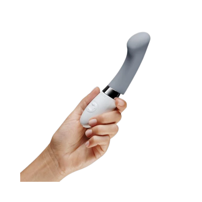 Lelo Gigi 2 Rechargeable G Spot Vibrator - Cool Gray