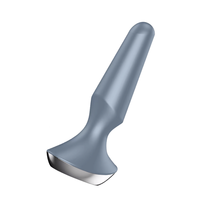 Satisfyer Plug-ilicious 2 Vibrating Butt Plug - Silver