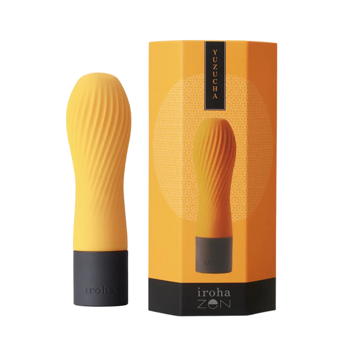 Iroha Zen Silicone Ribbed Massager - Yuzucha