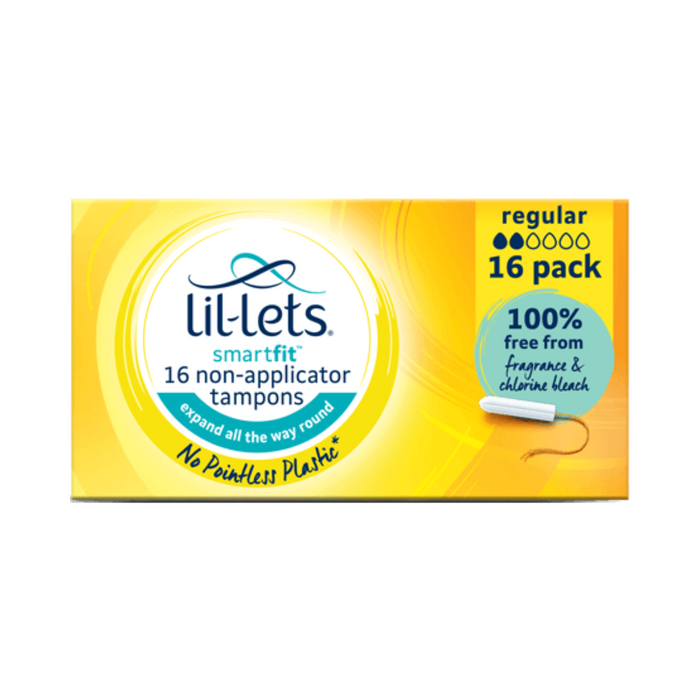 Lil-Lets Non-Applicator Tampons SmartFit - Regular