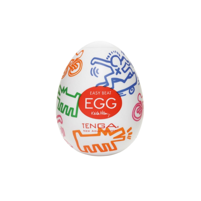 Tenga Keith Haring x Tenga Street Series Egg Masturbator