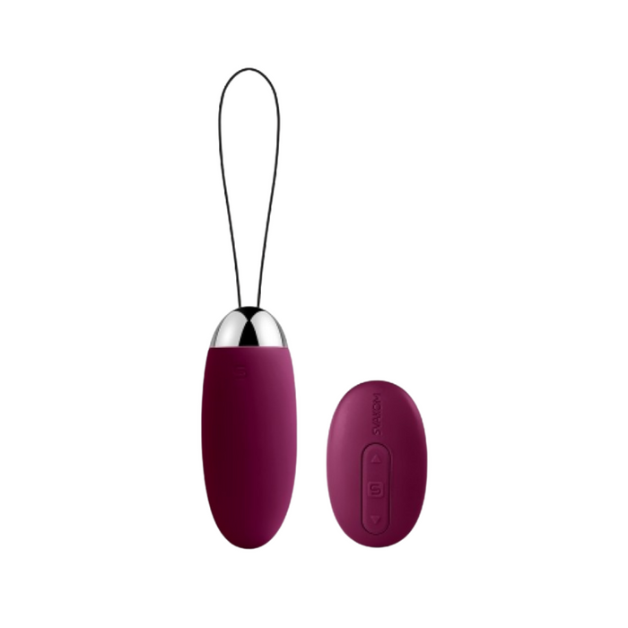 Svakom Elva Intelligent Mode Remote Control Egg Vibrator - Violet