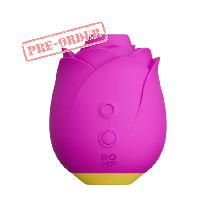 Romp Rose Rechargeable Clitoral Stimulator Fall in Lust