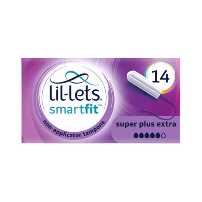 Lil-Lets Non-Applicator Tampons SmartFit - Super Plus Extra