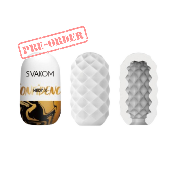 Svakom Hedy X Egg Mastubator - Confidence