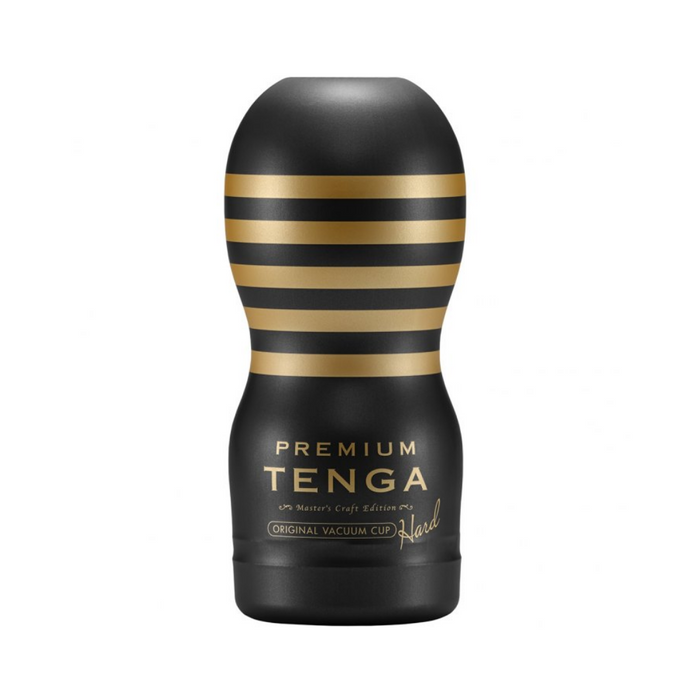 Tenga Premium Original Vacum Cup Masturbator - Hard Black