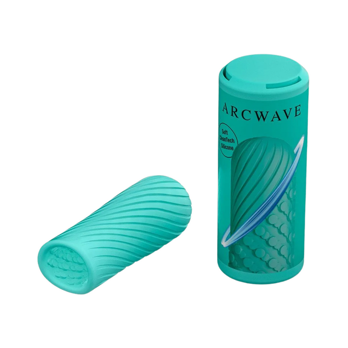 Arcwave Ghost - Pocket Manual Stroker CleanTech Silicone Male Masturbator - Mint