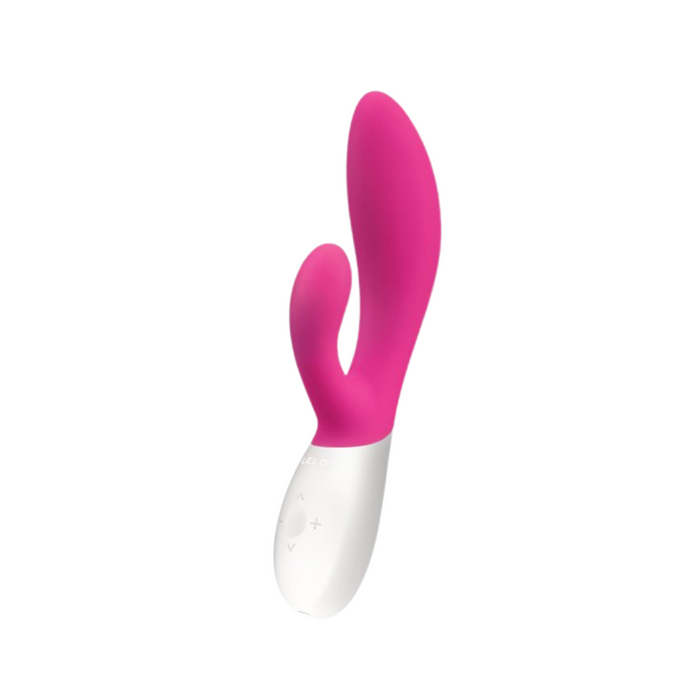Lelo Ina Wave Rechargeable Rabbit Vibrator - Cerise
