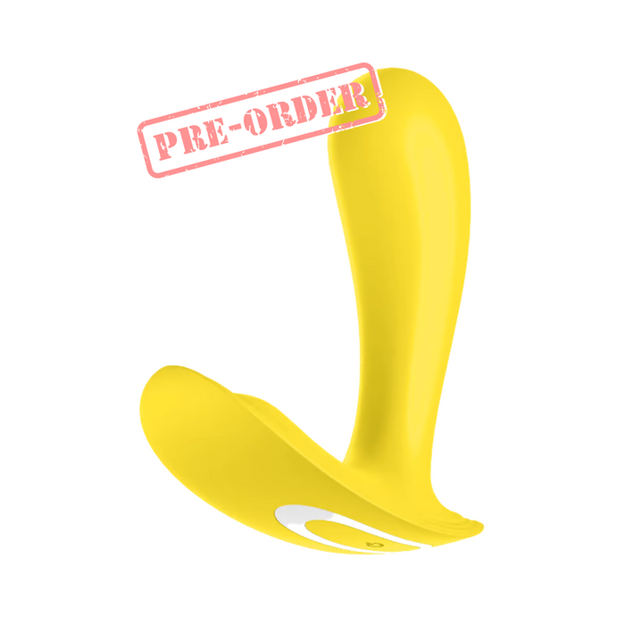Satisfyer Top Secret Wearable Vibrator - Yellow