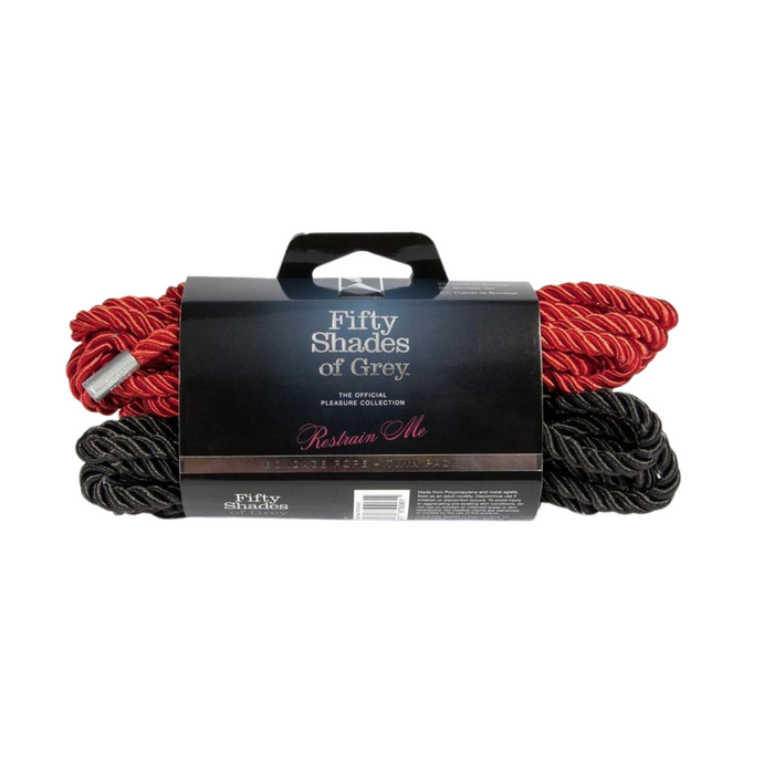 Fifty Shades of Grey Restrain Me Bondage Rope Twin Pack