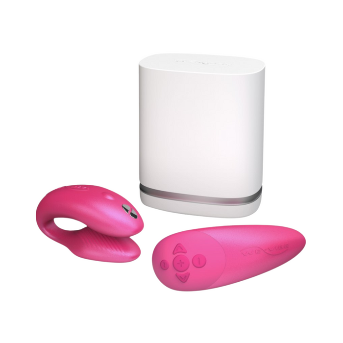 We Vibe Chorus Remote Control Couple Vibrator - Pink