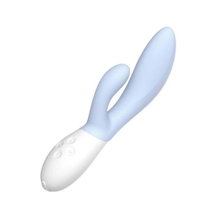 Lelo Ina 3 Rechargeable  Rabbit Vibrator - Seafoam