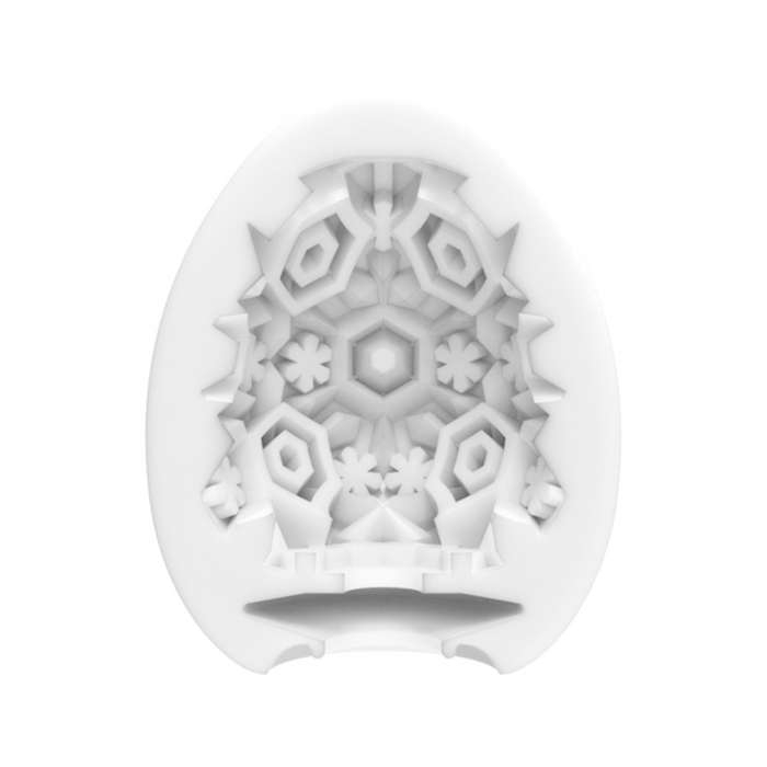 Tenga Regular Series Egg Masturbator - Cool Snow Crystal