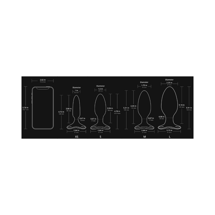 Lovense Hush 2 Bluetooth Remote-Controlled Wearable Butt Plug