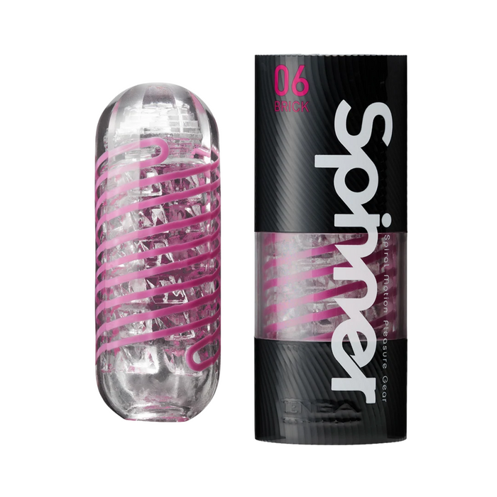 Tenga Spinner Male Masturbator - 06 Brick