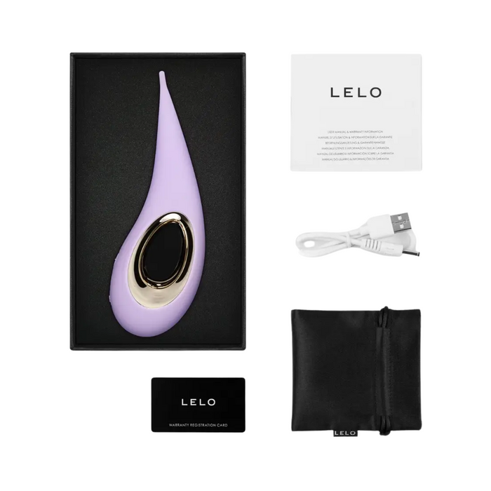 Lelo Dot Rechargeable Clitoral Pinpoint Vibrator - Lilac
