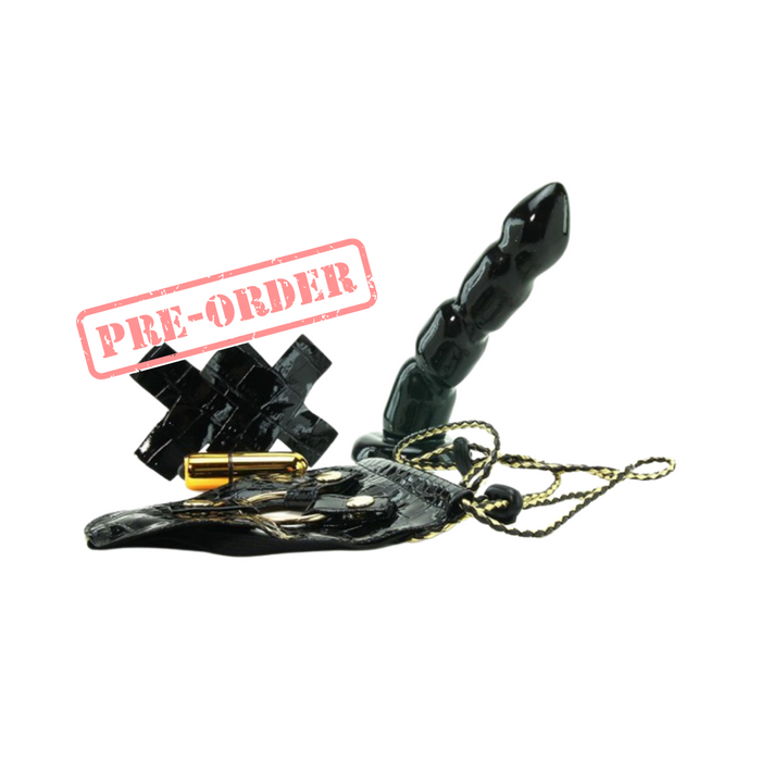 Fetish Fantasy Gold First Time Vibrating Strap