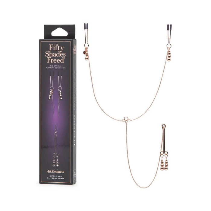 Fifty Shades Freed  All Sensation Nipple & Clitoral Chain