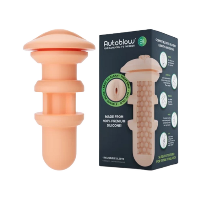 Autoblow Ai Sleeve Vagina - Beige