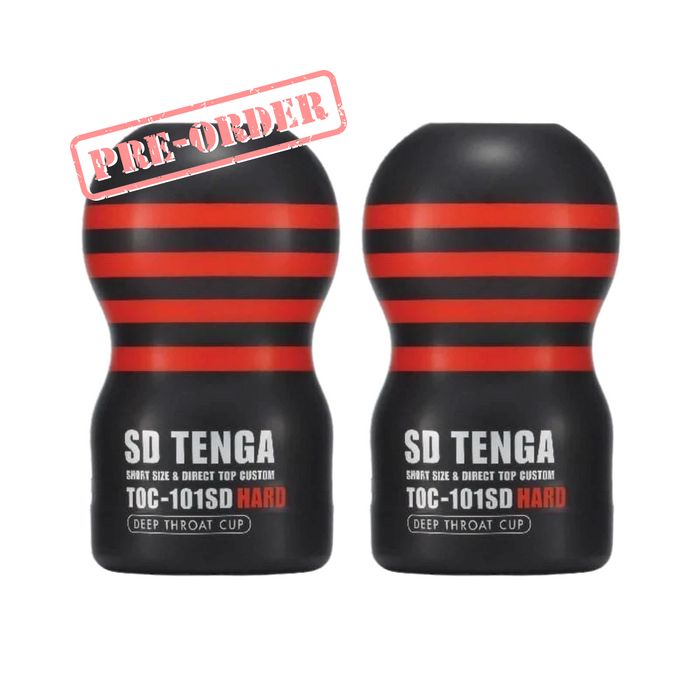 Tenga SD Deep Throat Cup Masturbator - Hard Black