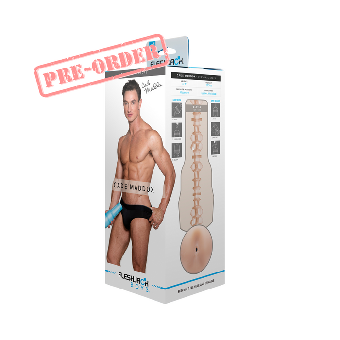Fleshjack Boys Cade Maddox Alpha Butt Masturbator