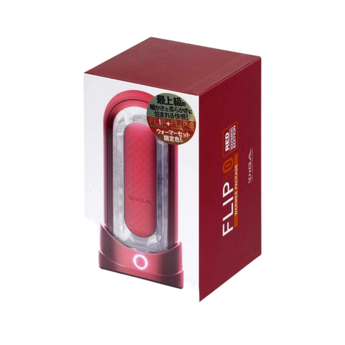 Tenga Flip Zero 0 Male Masturbator Red Warmer Set