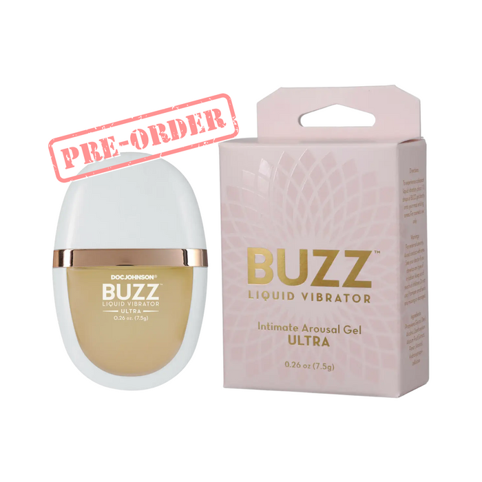 Doc Johnson Buzz Ultra Liquid Vibrator Intimate Arousal Gel