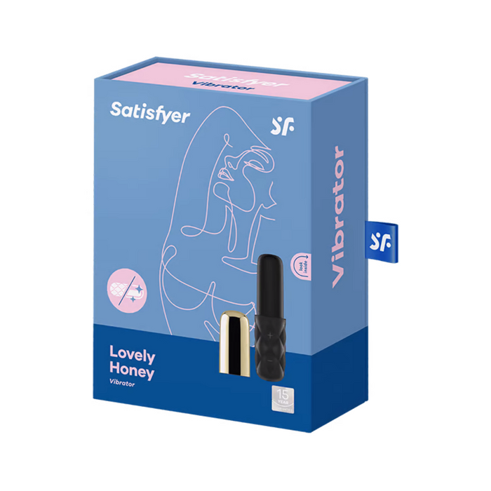 Satisfyer Mini Bullet Vibrator - Lovely Honey Gold