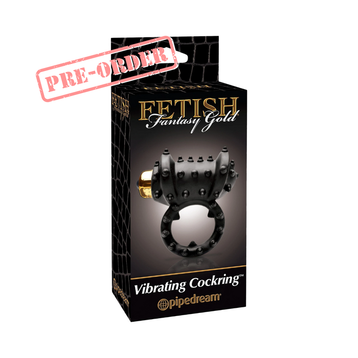 Fetish Fantasy Gold Vibrating Cock Ring