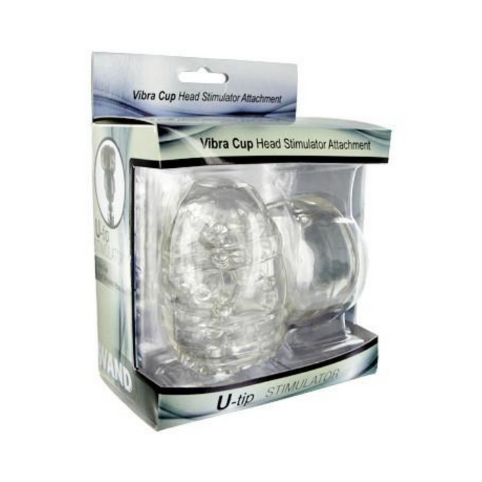 Wand Essentials Attachment Vibra Cup Head U-Tip Stimulator