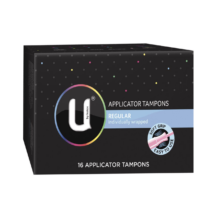 Kotex U Tampon With Applicator - Regular