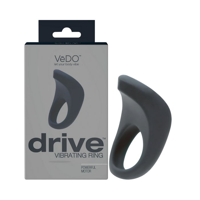 Vedo Drive Vibrating Cock Ring - Black