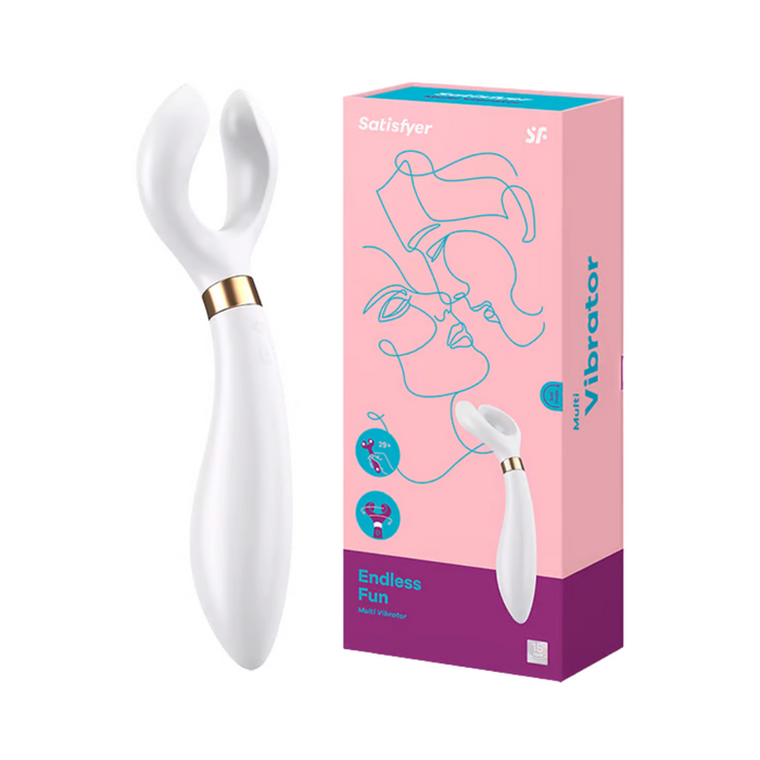 Satisfyer Endless Fun Partner Multifun Couple - White