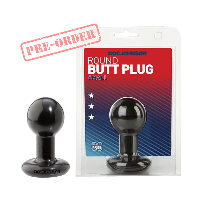 Doc Johnson Round Butt Plug - Small