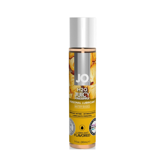 System Jo H2O Edible Water Base Lubricant - Juicy Pineapple