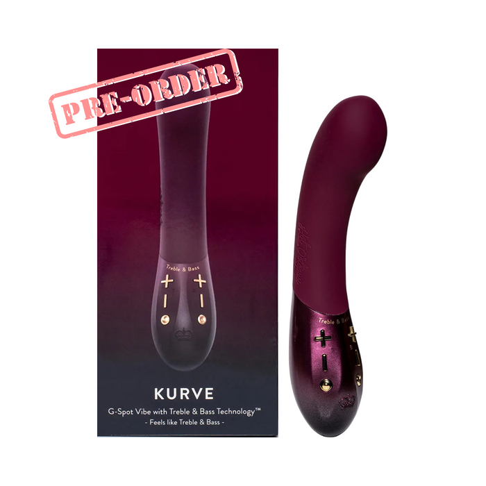 Hot Octopuss Kurve Double Frequency G-spot/Clitorial Vibrator
