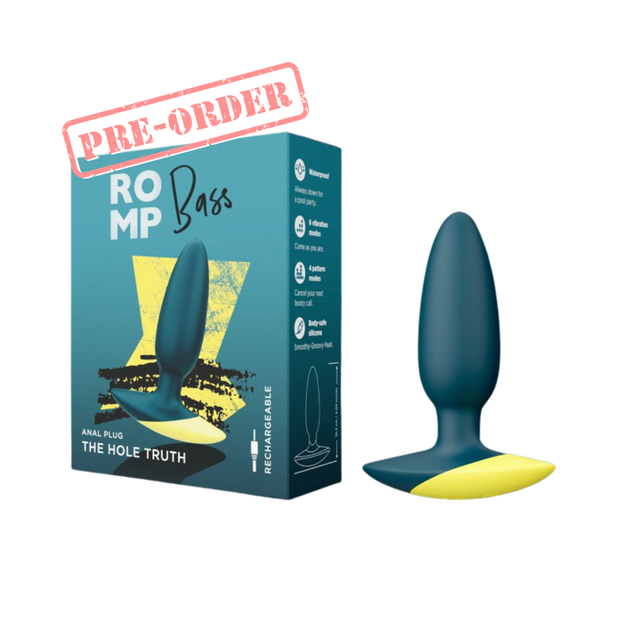 Romp Bass Rechargeable Vibrating Anal Plug