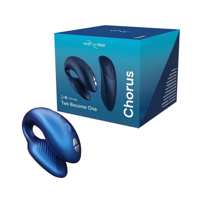 We Vibe Chorus Remote Control Couple Vibrator - Cosmic Blue