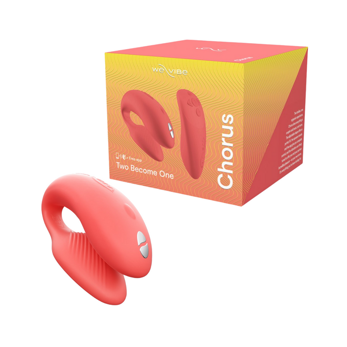 We Vibe Chorus Remote Control Couple Vibrator - Crave Coral