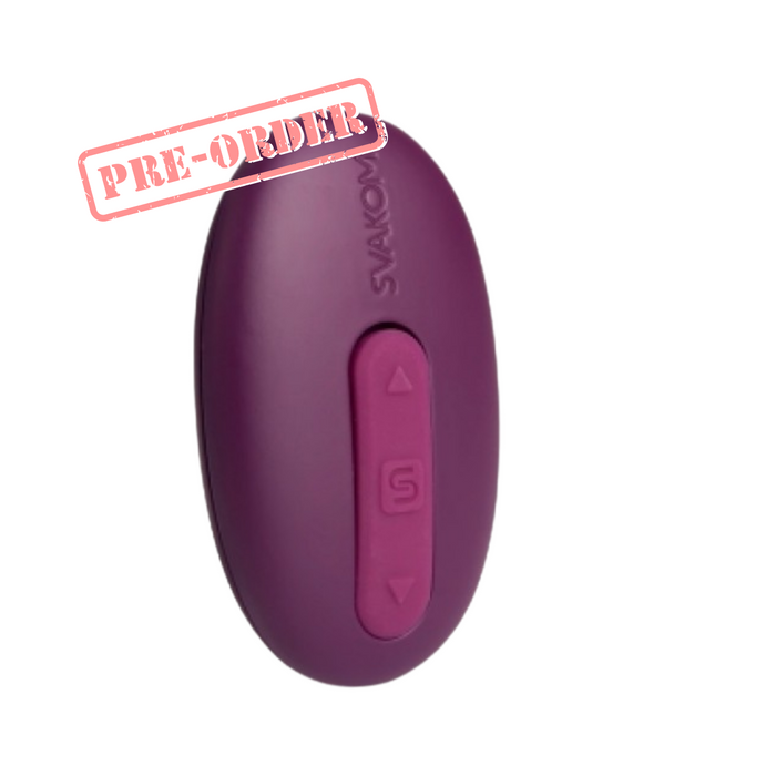Svakom Elva Intelligent Mode Remote Control Egg Vibrator - Violet